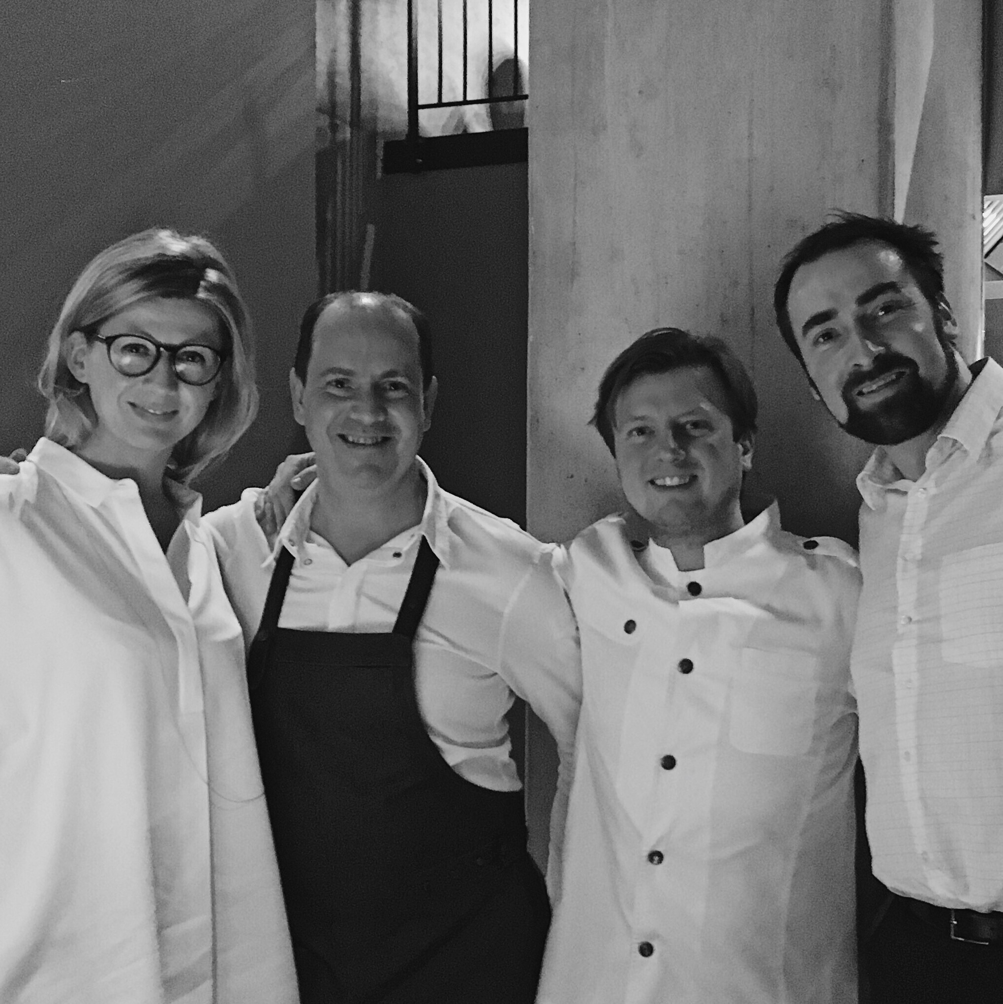 Great evening with awesome food and fantastic wine recommendation at "The Table" in Hamburg with Kevin Fehling and David Eitel.