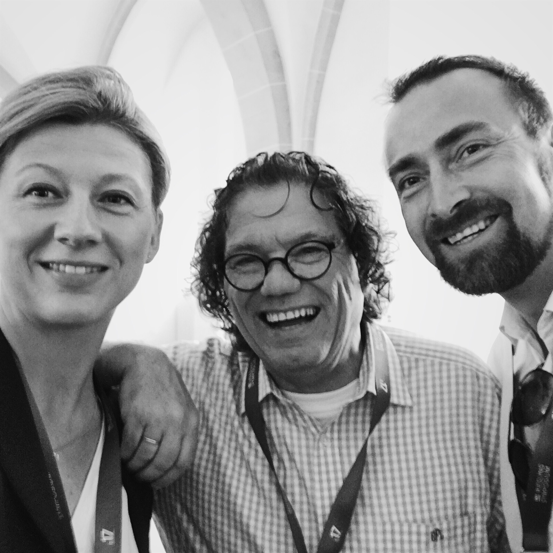 We met the always positive Ernie Loosen from winery Dr. Loosen at the International Riesling Symposium in Kloster Eberbach.