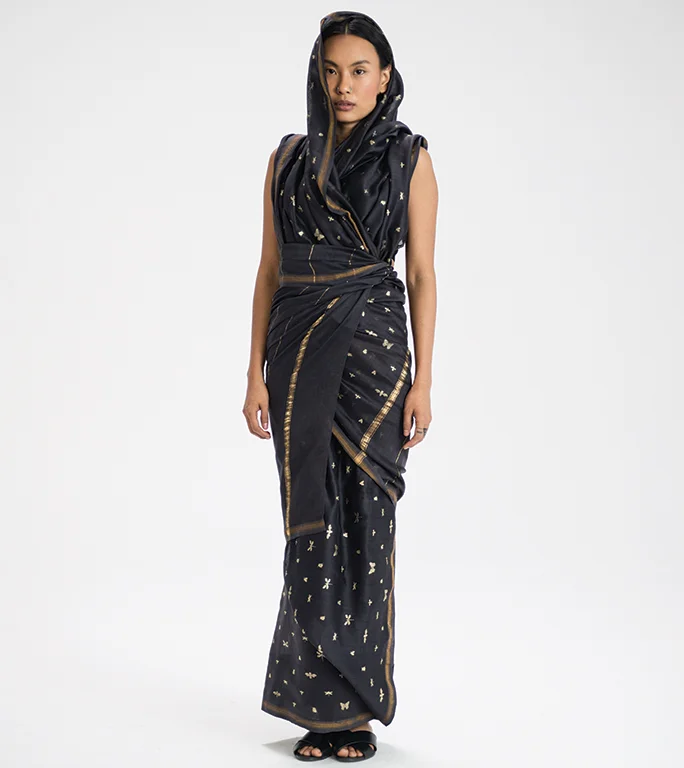 Munger sari drape from Bihar
