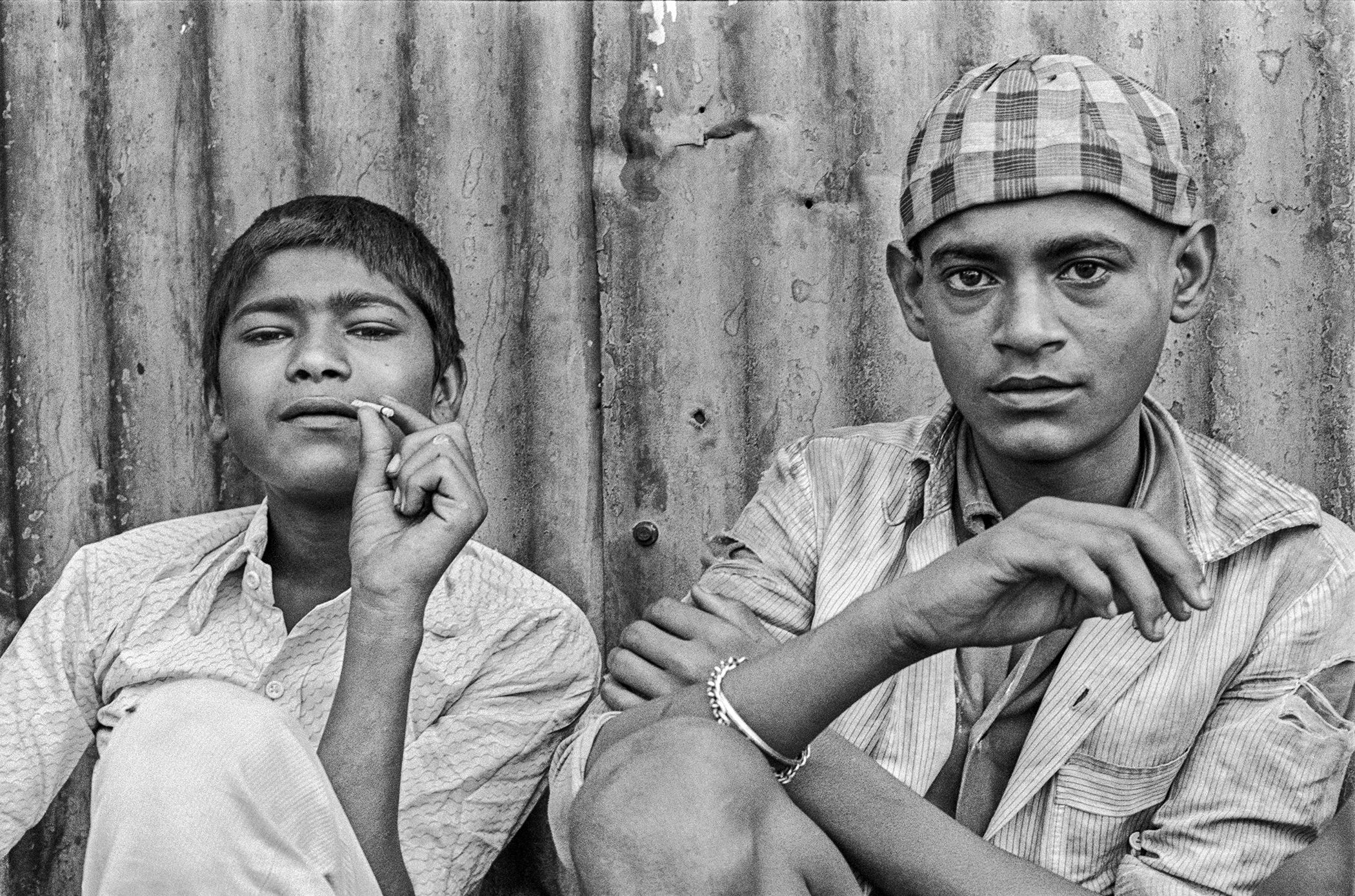 Salim and Tukloo Bombay 1987 by Sooni Taraporevala
