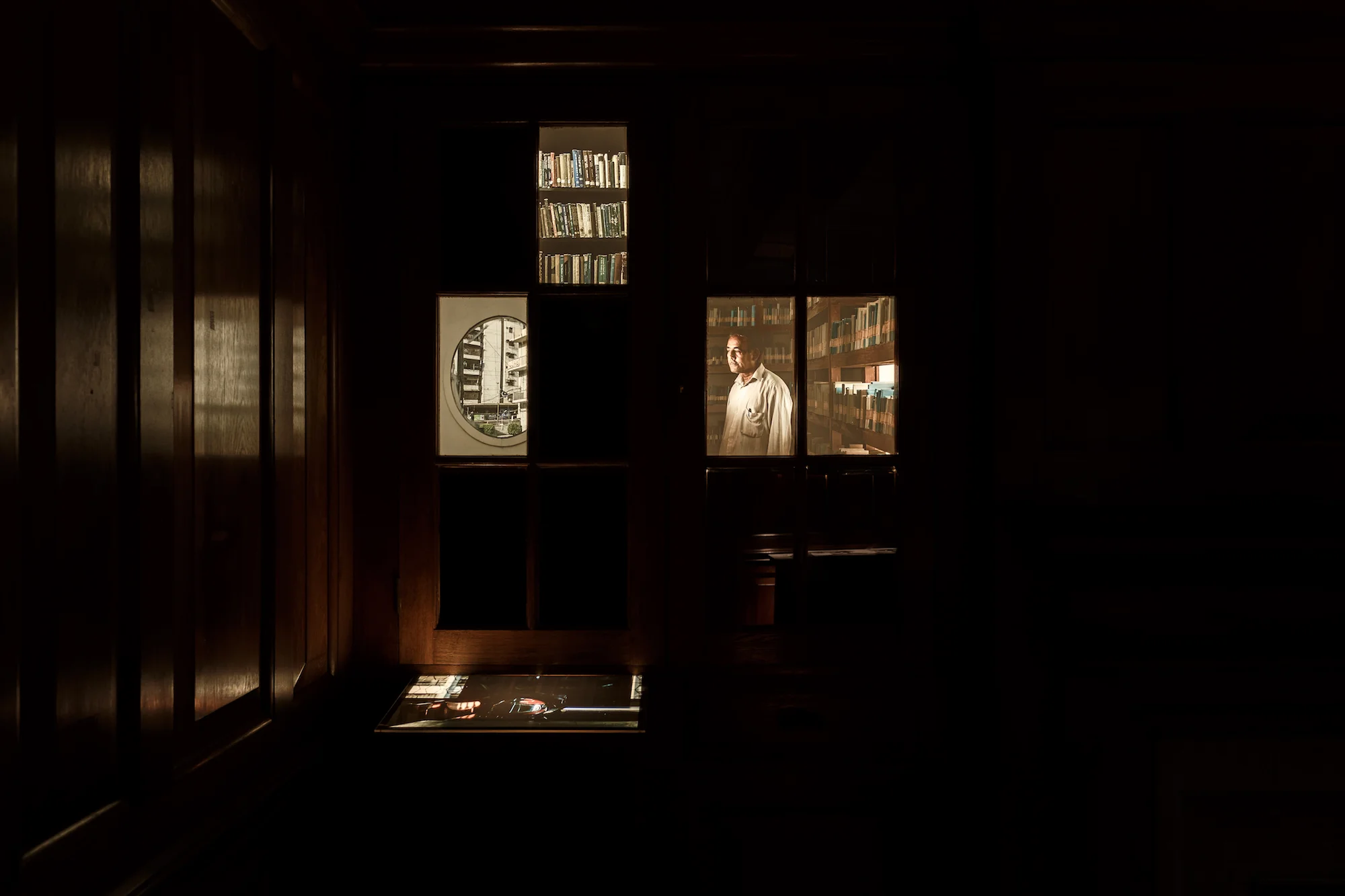 These Silences Are All the Words (2017-2018) by Madiha Aijaz in Tetley, Leeds. Image by Jules Lister