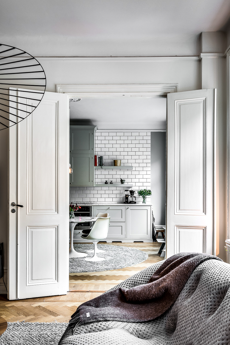 View of A Small Apartment in Sweden — MODEDAMOUR