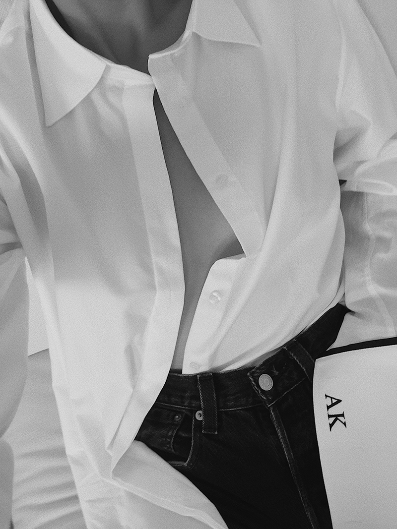 The (perfect) Oversized White Shirt — MODEDAMOUR