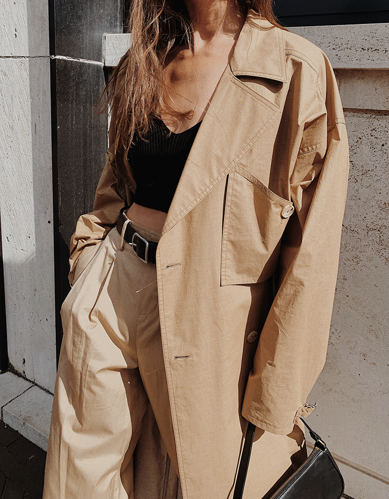 Oversized Camel Coat — MODEDAMOUR
