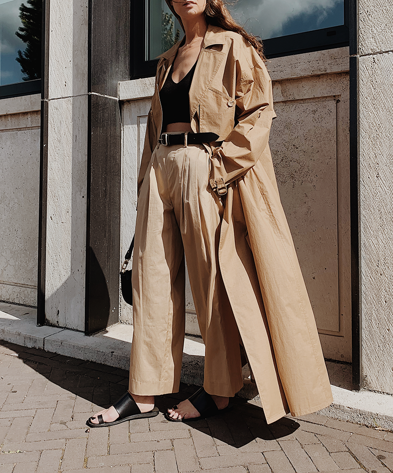 Oversized Camel Coat — MODEDAMOUR