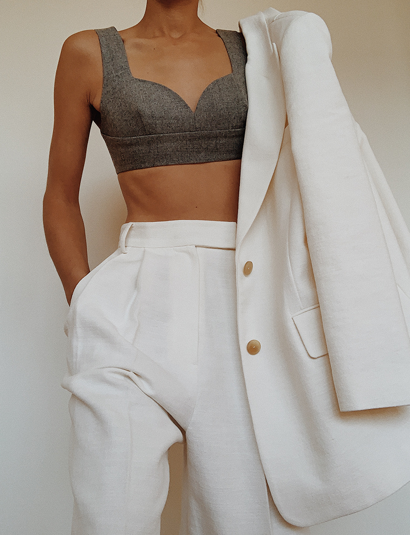 wool bra