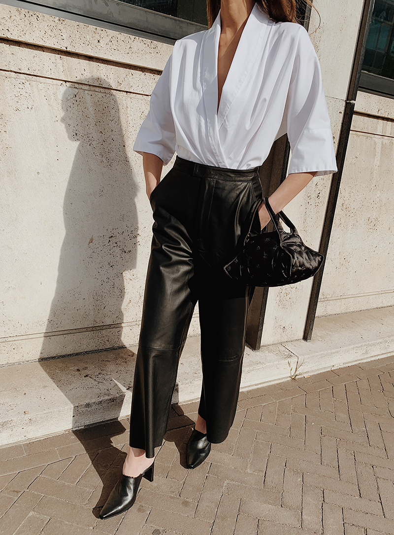 Leather Culottes — MODEDAMOUR