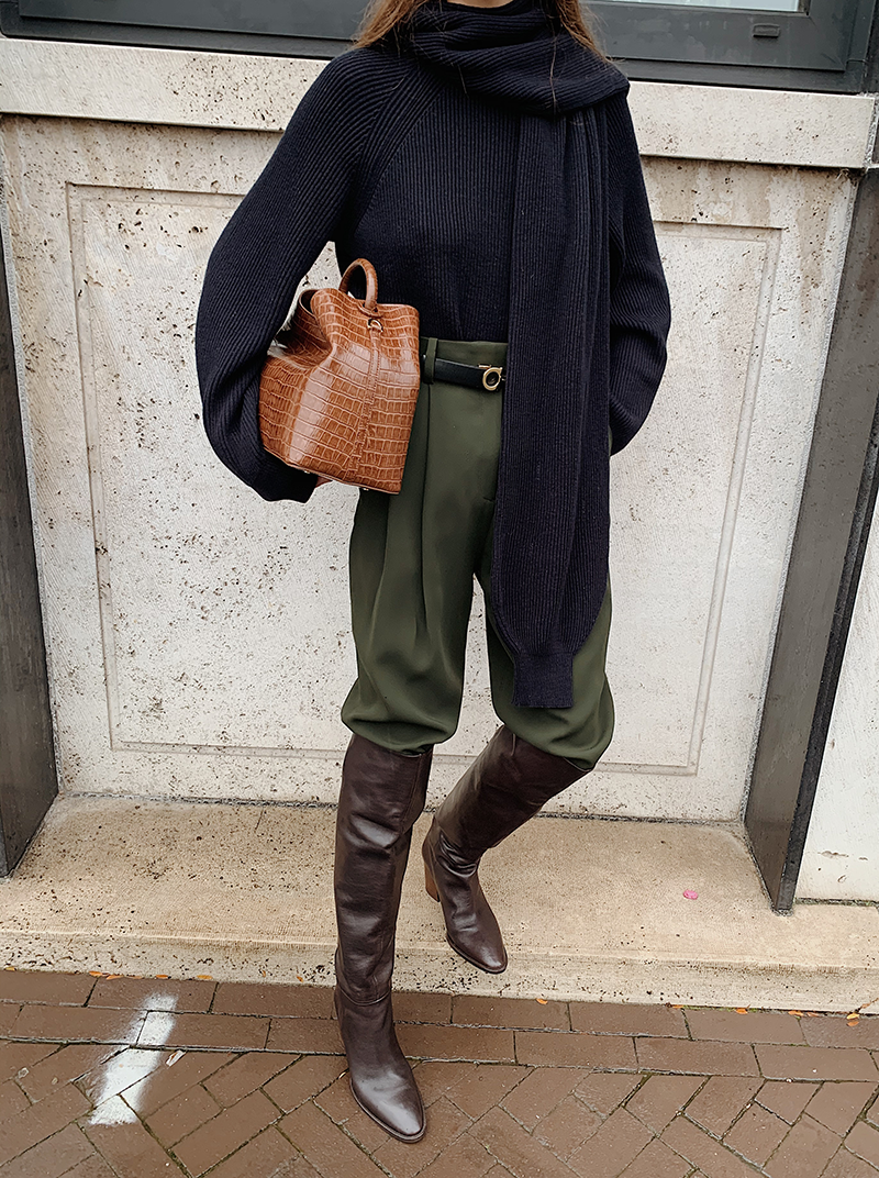 ferragamo over the knee boots