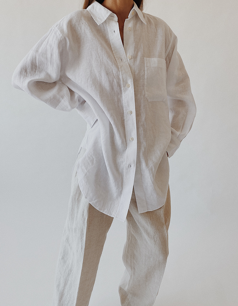 Oversized Linen — MODEDAMOUR