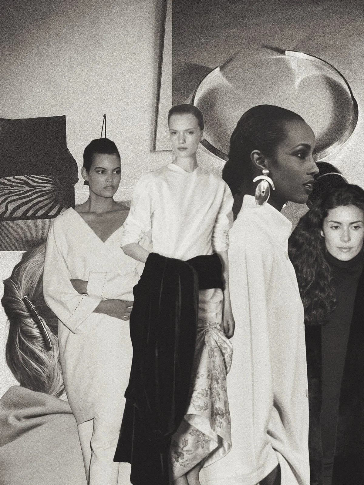 Current obsessions: Cream on cream, black with mixed textures, and full grey ensembles.

- Find my curated selections through the link in bio.