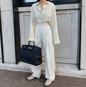Asceno Cream Shirt S main image 0