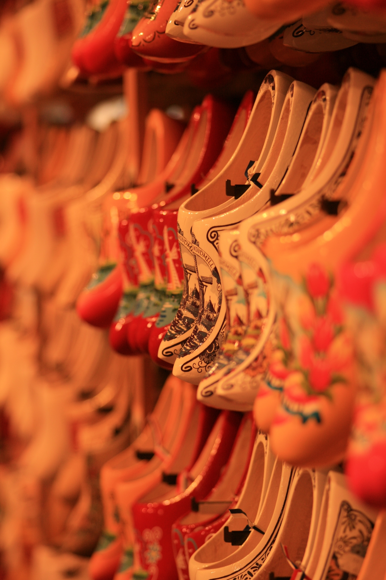 So many clogs, so many colours
