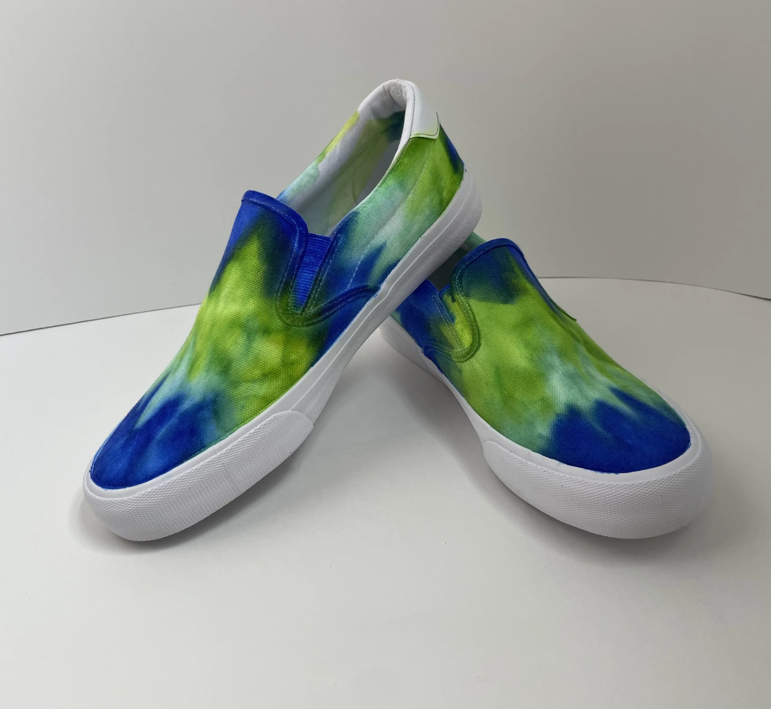 Kid's Green and Blue Tie Dye
