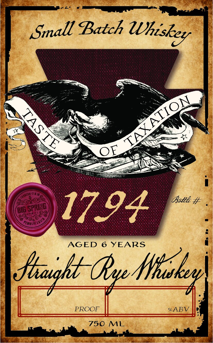 Taste of Taxation Rye — Big Spring Spirits