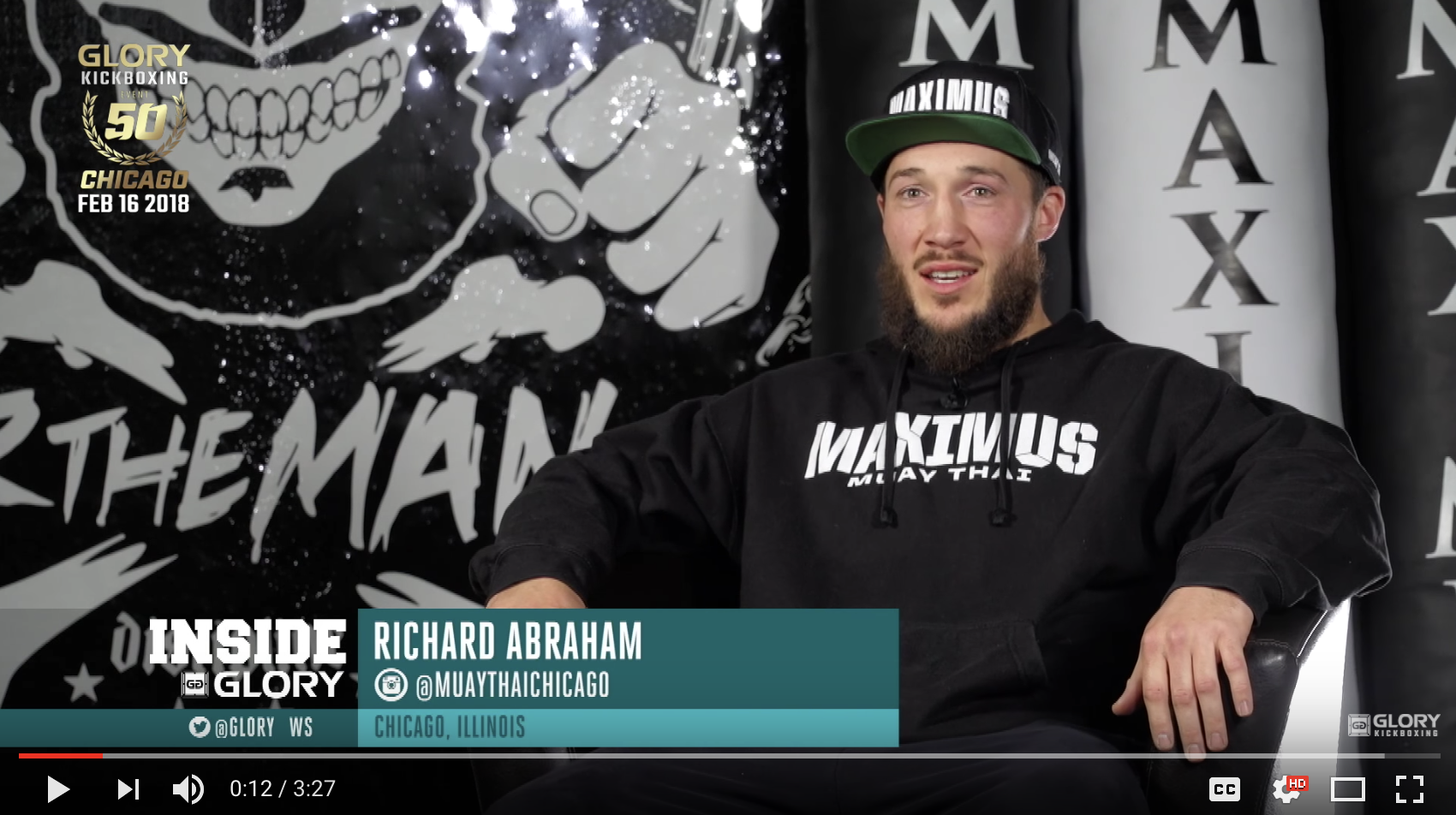 Glory 50 Chicago: Richard Abraham Opens Up His Maximus Muay Thai Gym