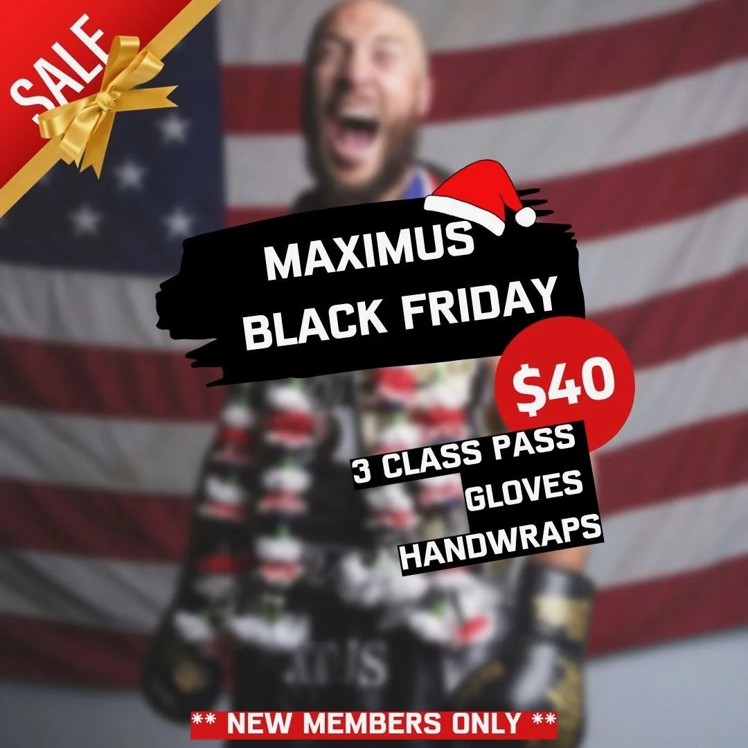 MAXIMUS BLACK FRIDAY SALE