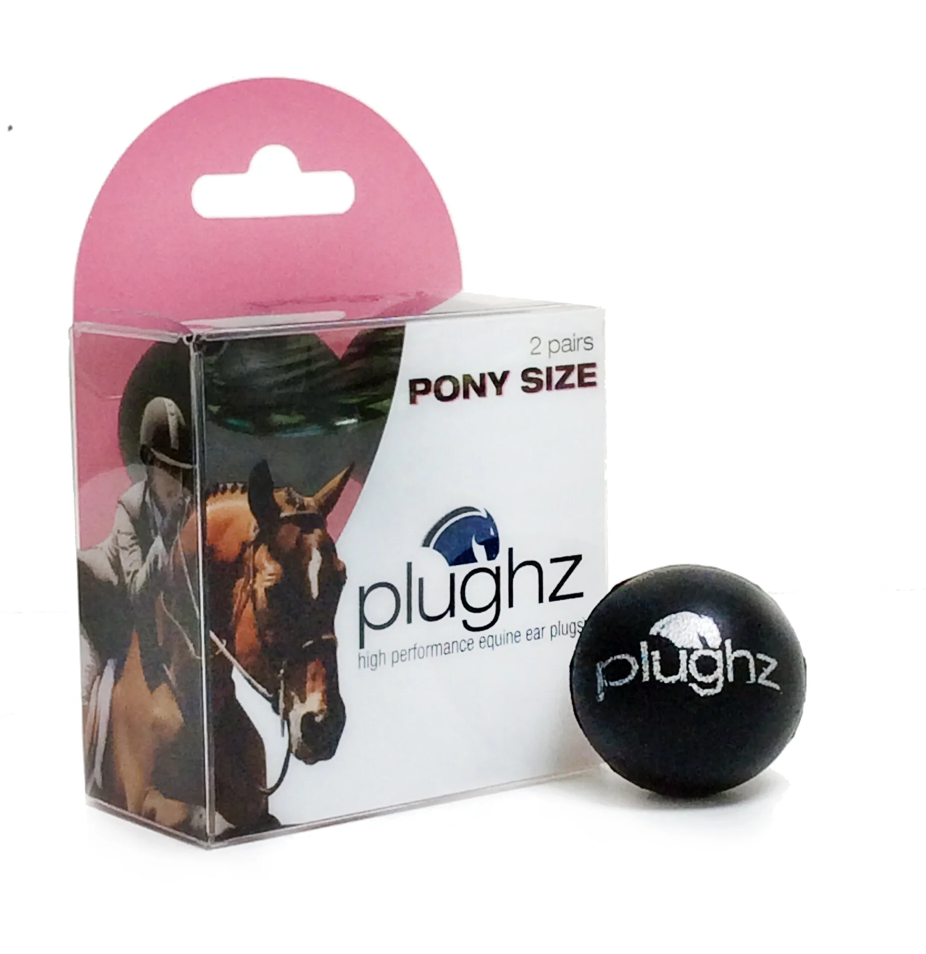 Plughz Pony - Tappi Per Orecchie Per Equini (2 Paia)