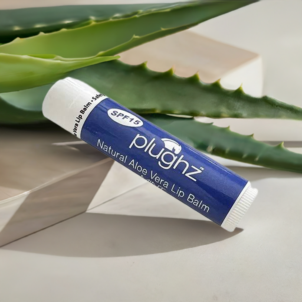 Plughz® ProSport Essentials Aloe Vera and Vitamin E Lip Balm, 12 Pack