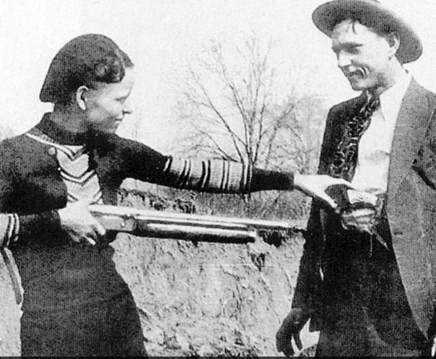 ON THE ROAD AGAIN WITH BONNIE & CLYDE