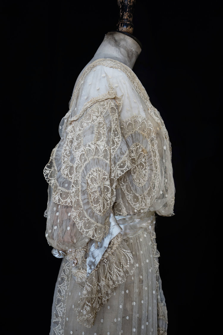 Origional Antique, Victorian Lace Gown — jane bourvis
