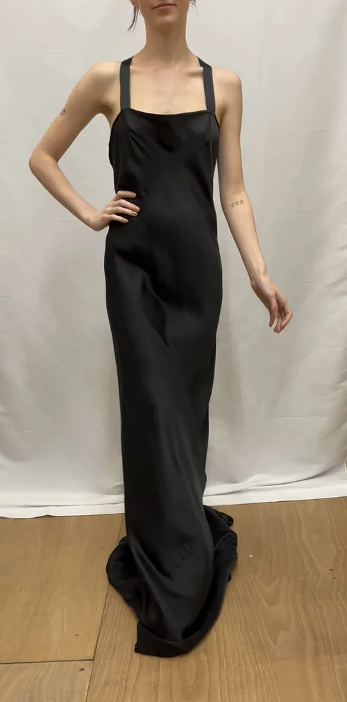 black low cut evening dress Sequin Corset Midi Glitter Cocktail Dress by LaDivine CD0187 main image 0