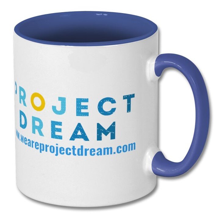 Project Dream Mug - Blue &amp; White