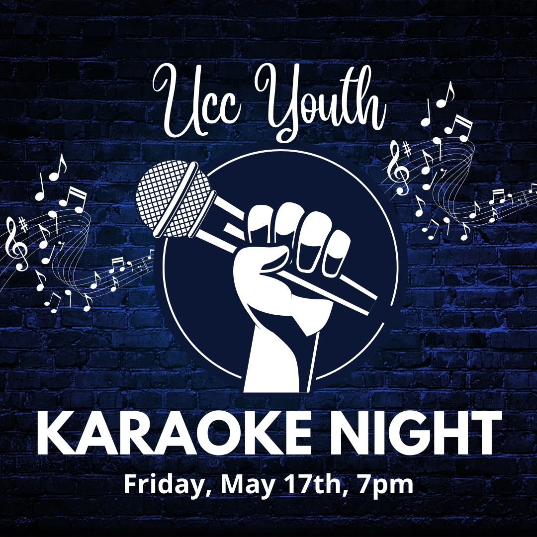 Youth Karaoke Night in 2 weeks!
Friday 5/17 at 7pm

You can sign-up with your song this weekend 🙌🏾

What's your song going to be? 🤔🎤

#KaraokeNight #UCCYOUTH