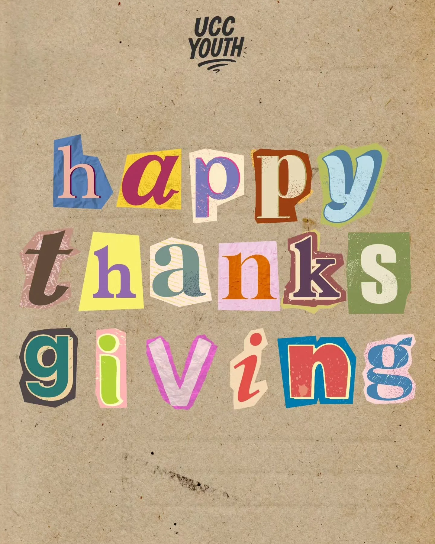 Happy Thanksgiving! 

Thankful for all of you and for who God is!

Today give thanks to the people in your life and give thanks to God!

&quot;Give thanks to the Lord, for He is good; His love endures forever.&quot; Psalm 107:1