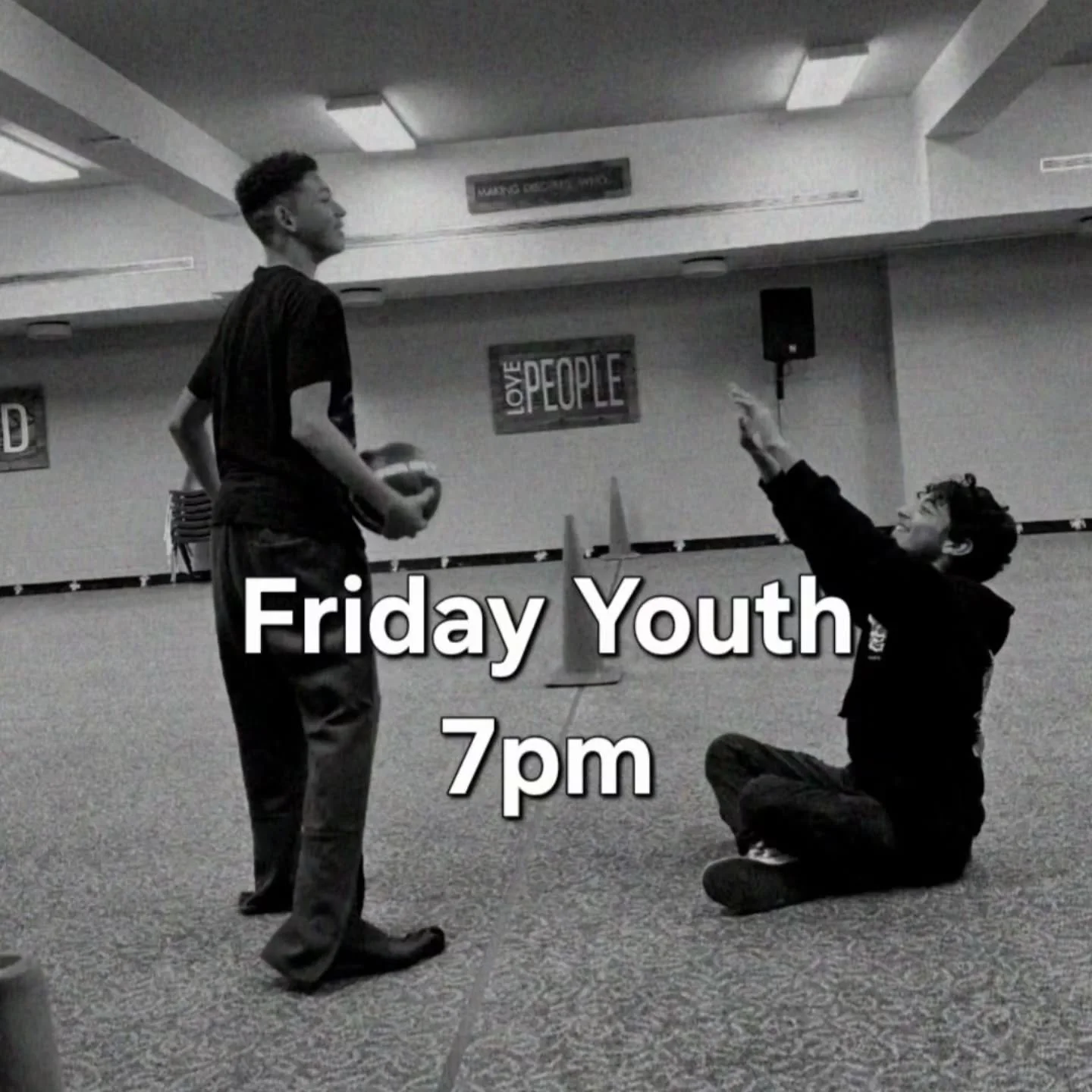 Dodgeball this Friday at Youth!
See y'all there at 7pm 😎🤙🏽