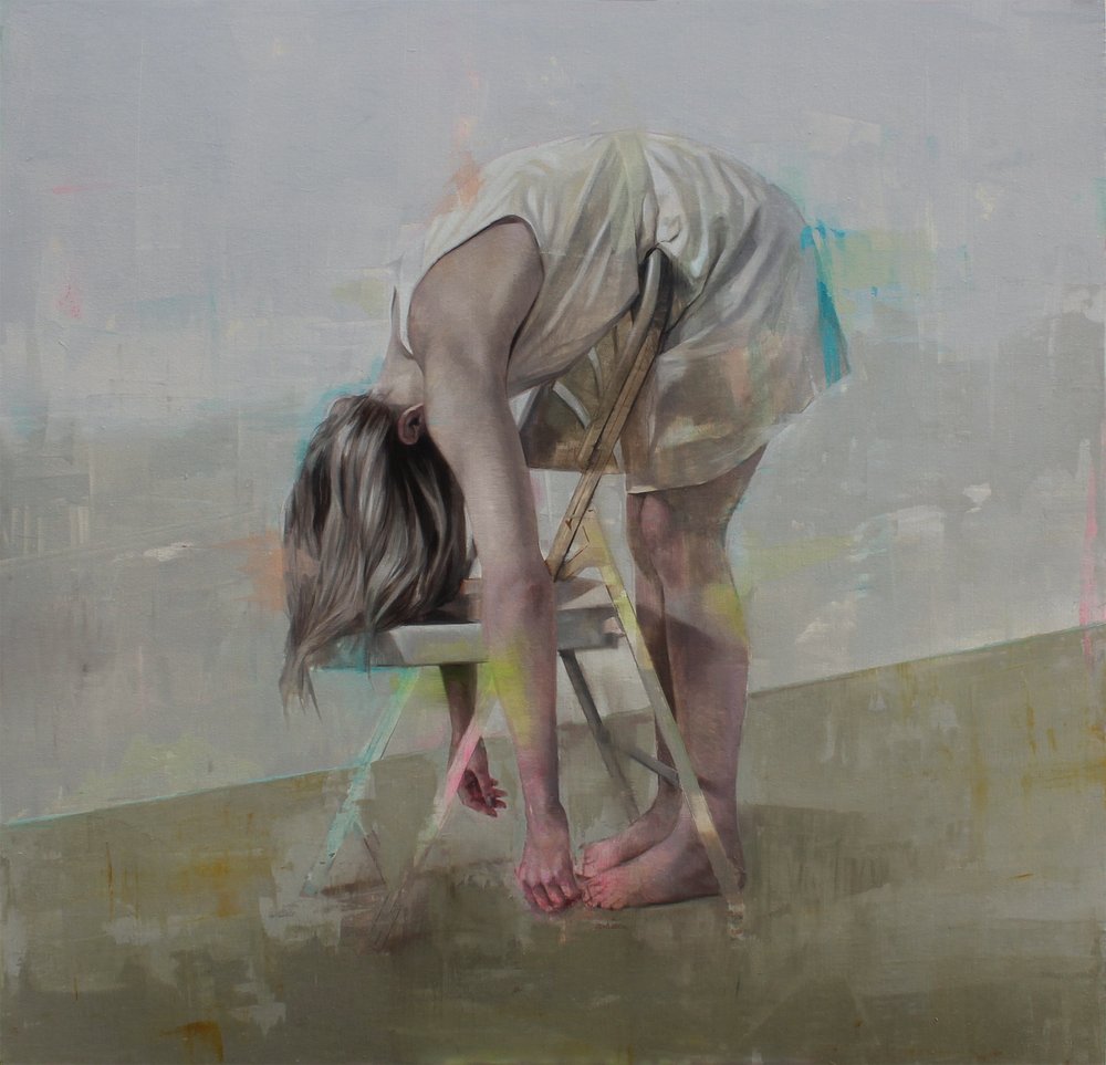  Johan Barrios Untitled, oil on canvas, 163x167cm, 2018 