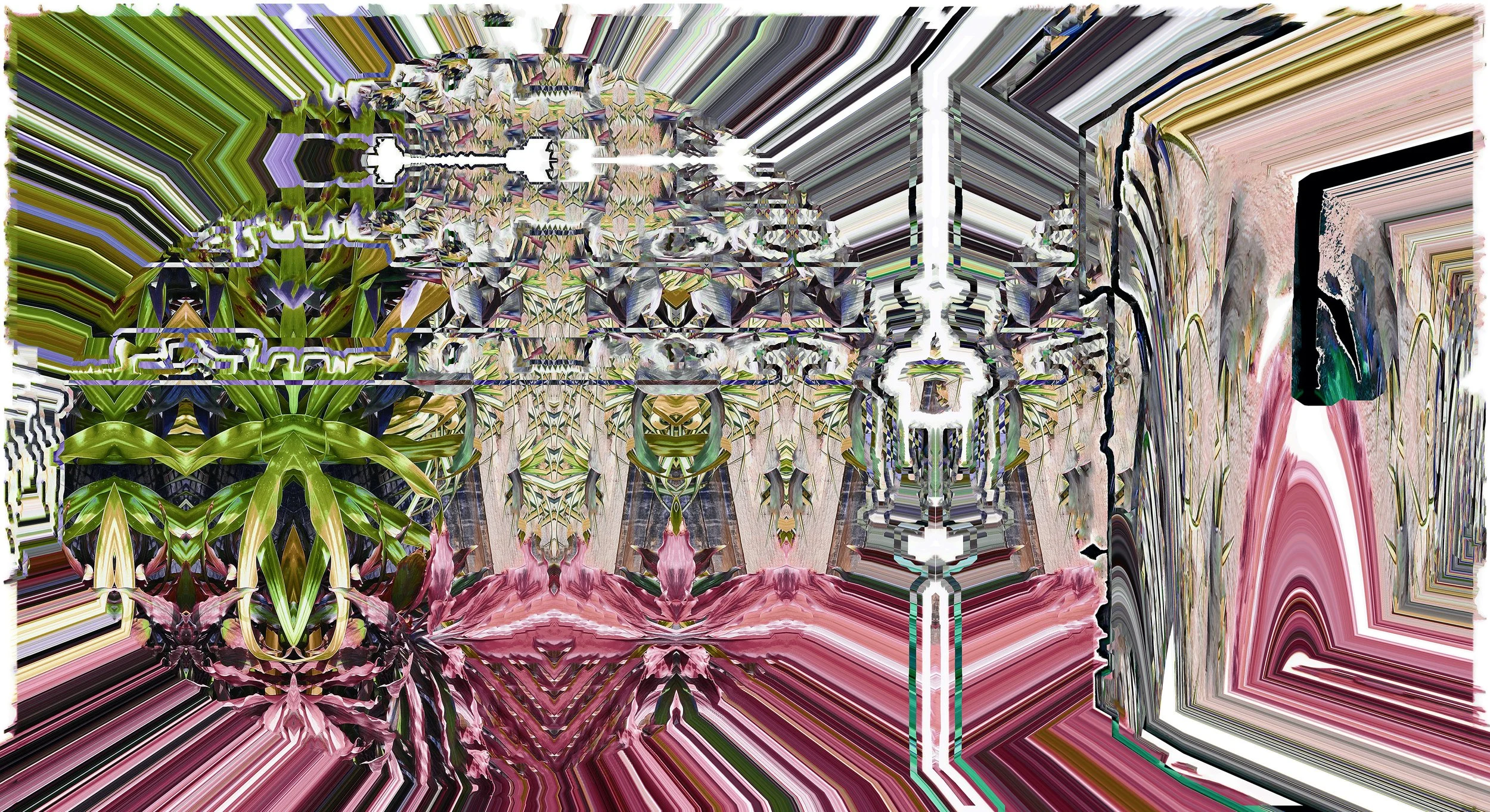 BreederArt:0120, 2025, ink on paper/canvas, 112x203 cm