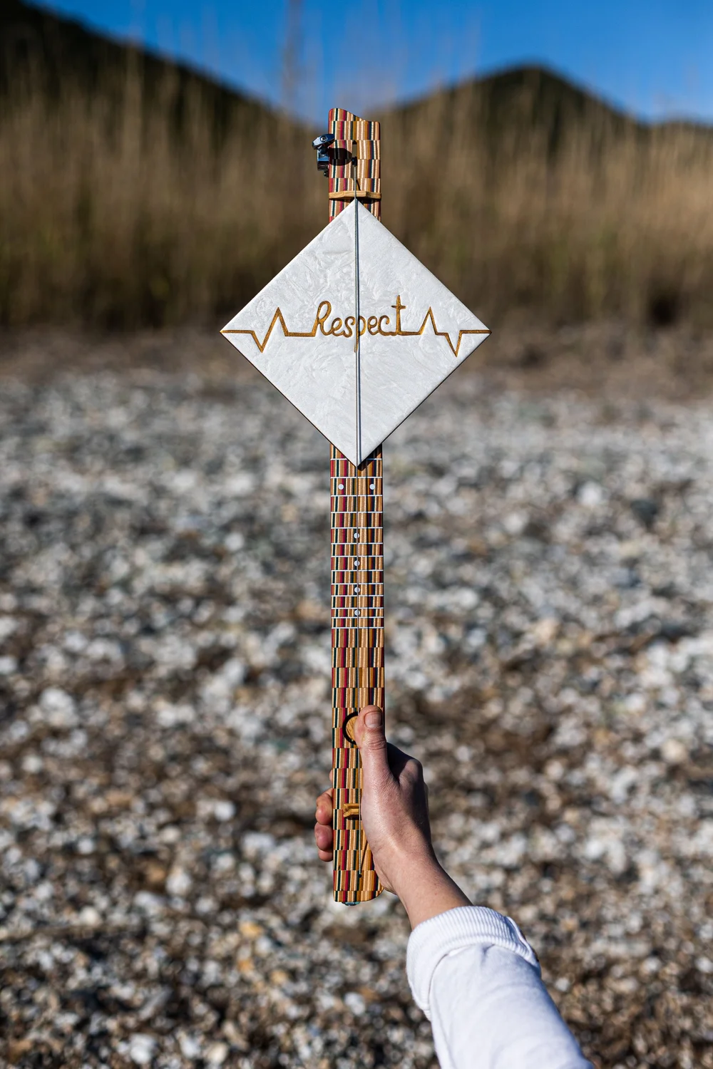 respect didley boo in skateboard and ceramic 70 x 20 cm