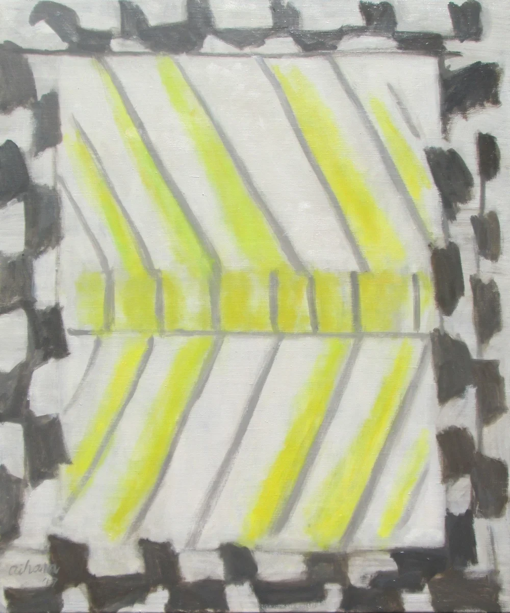 Verko 19-20-3, oil on canvas, 60.672×.7cm, 2019