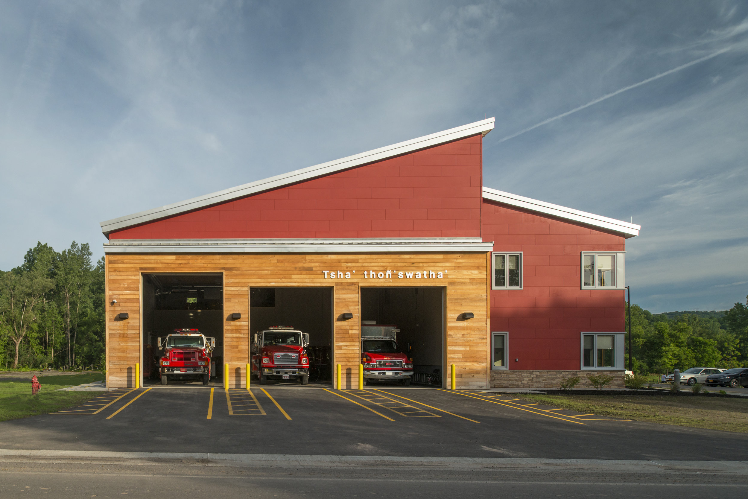 FIRE STATION&lt;strong&gt;The Nation’s leadership looked to provide a new fire station that expresses their cultural values on sustainability.&lt;/strong&gt;