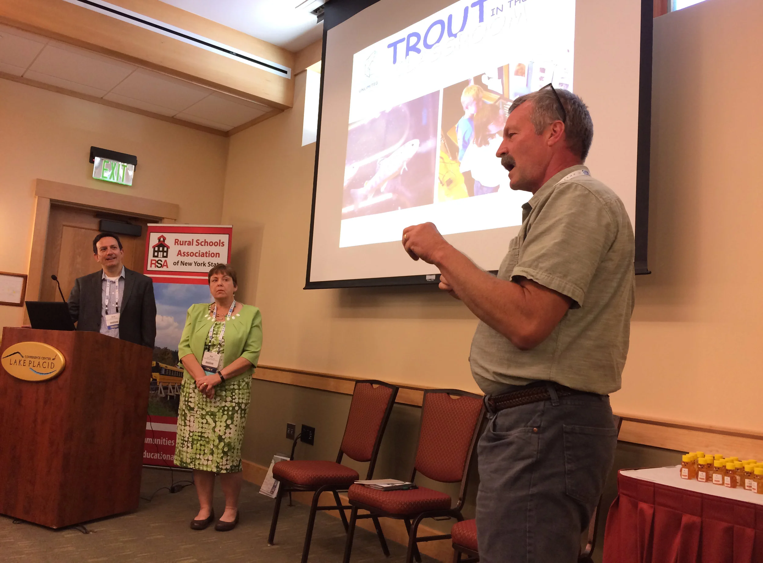 Signorelli Presents at NYSSBA Convention in Lake Placid
