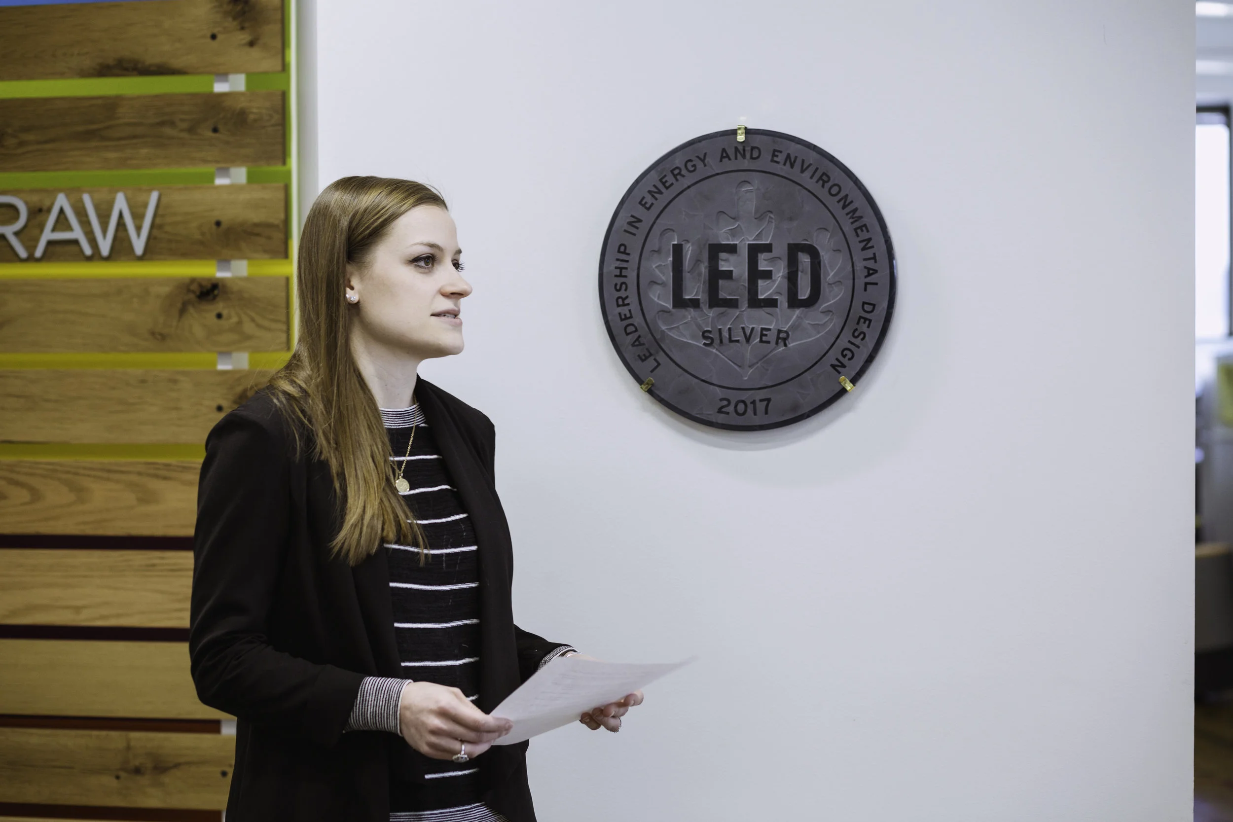 Ashley McGraw Celebrates LEED Silver Certification