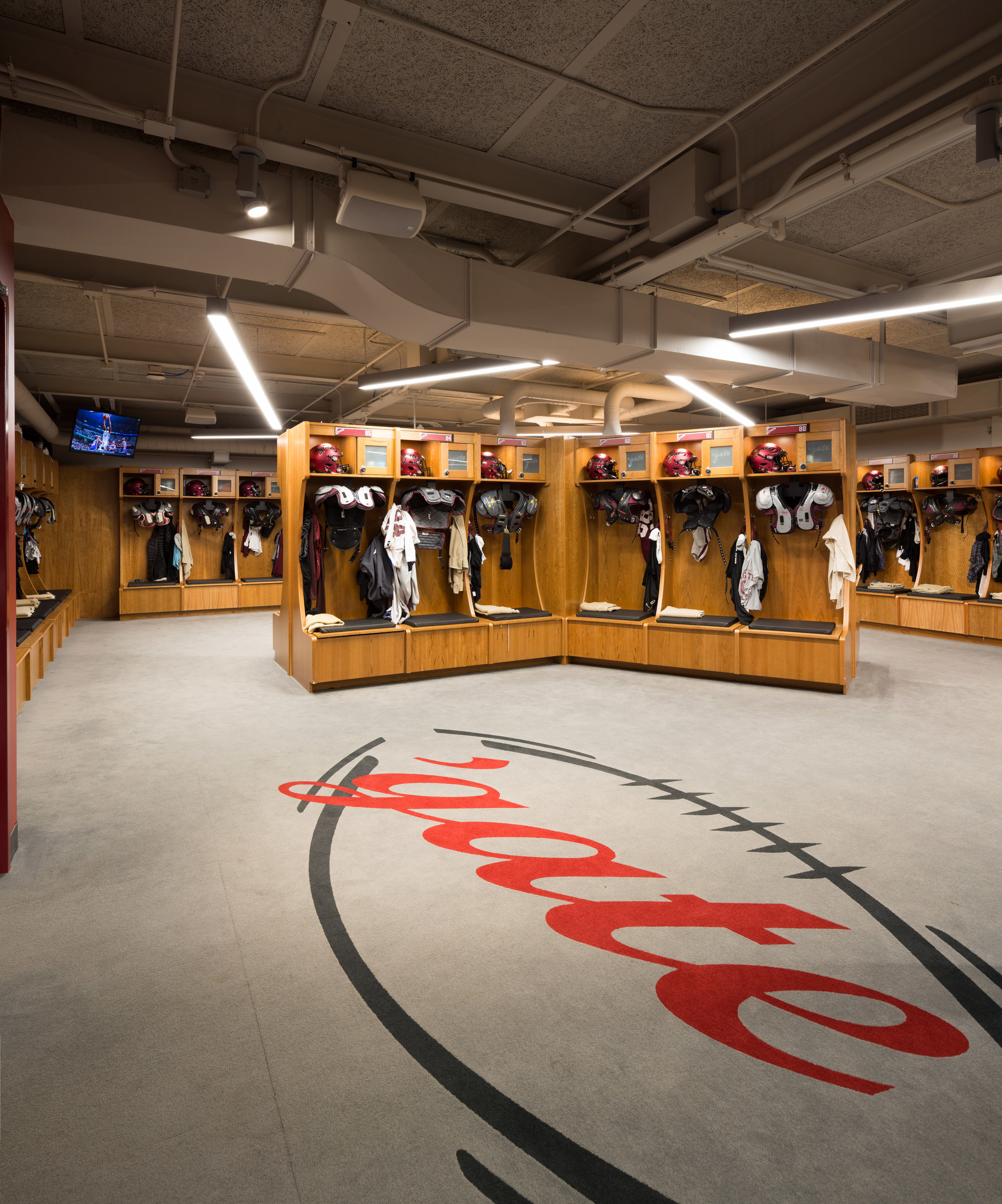 FOOTBALL LOCKER ROOM&lt;strong&gt;A renovation and large expansion that helps position Colgate as a premiere athletic institution.&lt;/strong&gt;&nbsp;