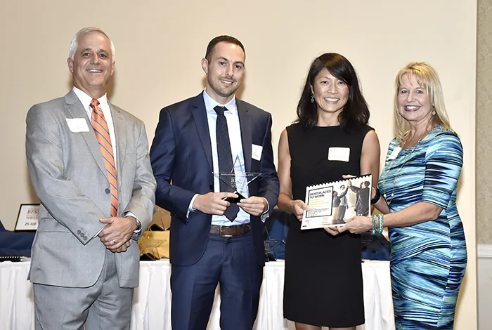 Ashley McGraw Presented with CNY Best Places to Work 2018 Award