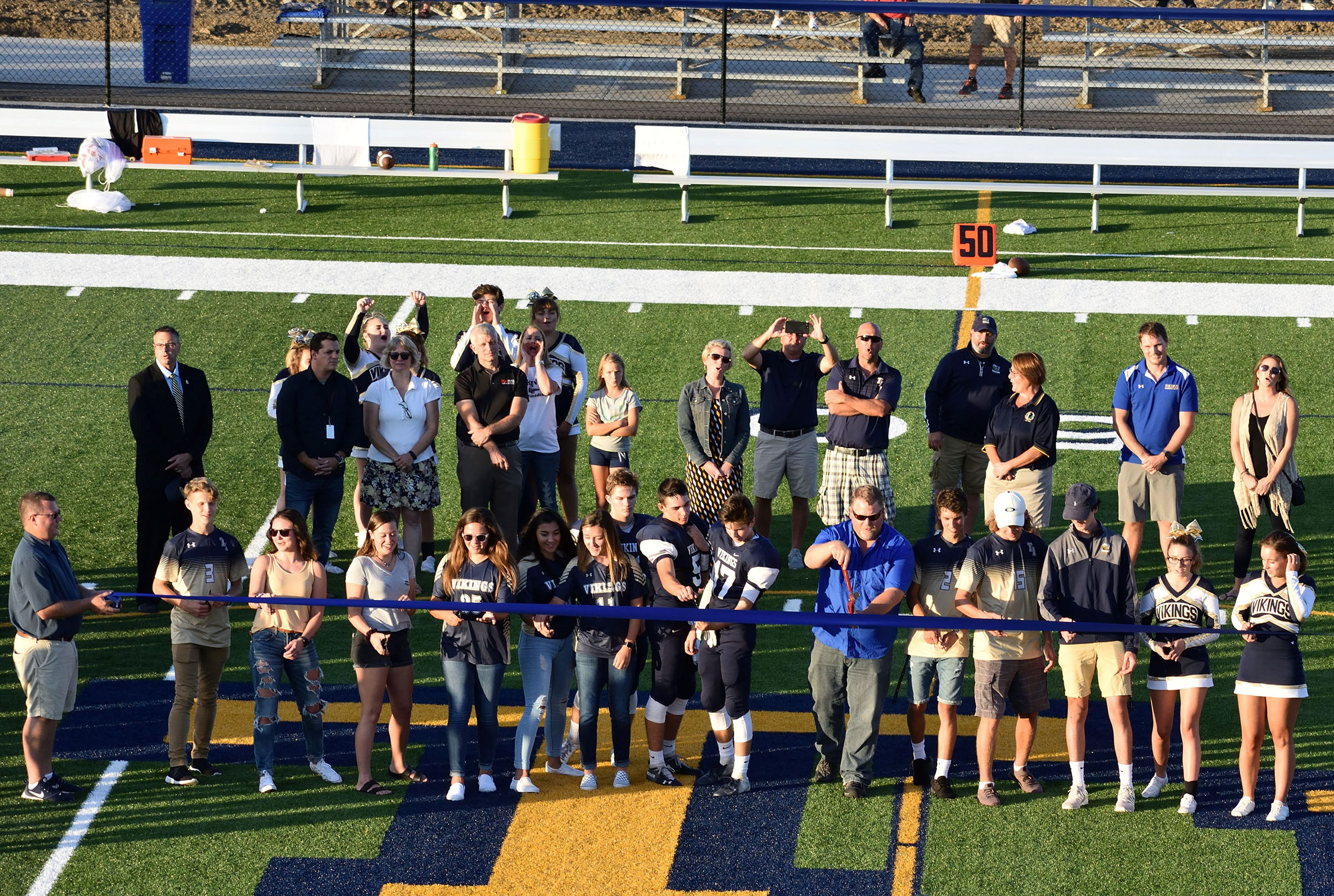 Thousand Islands CSD Holds Ribbon Cutting Ceremony for "The Turf"