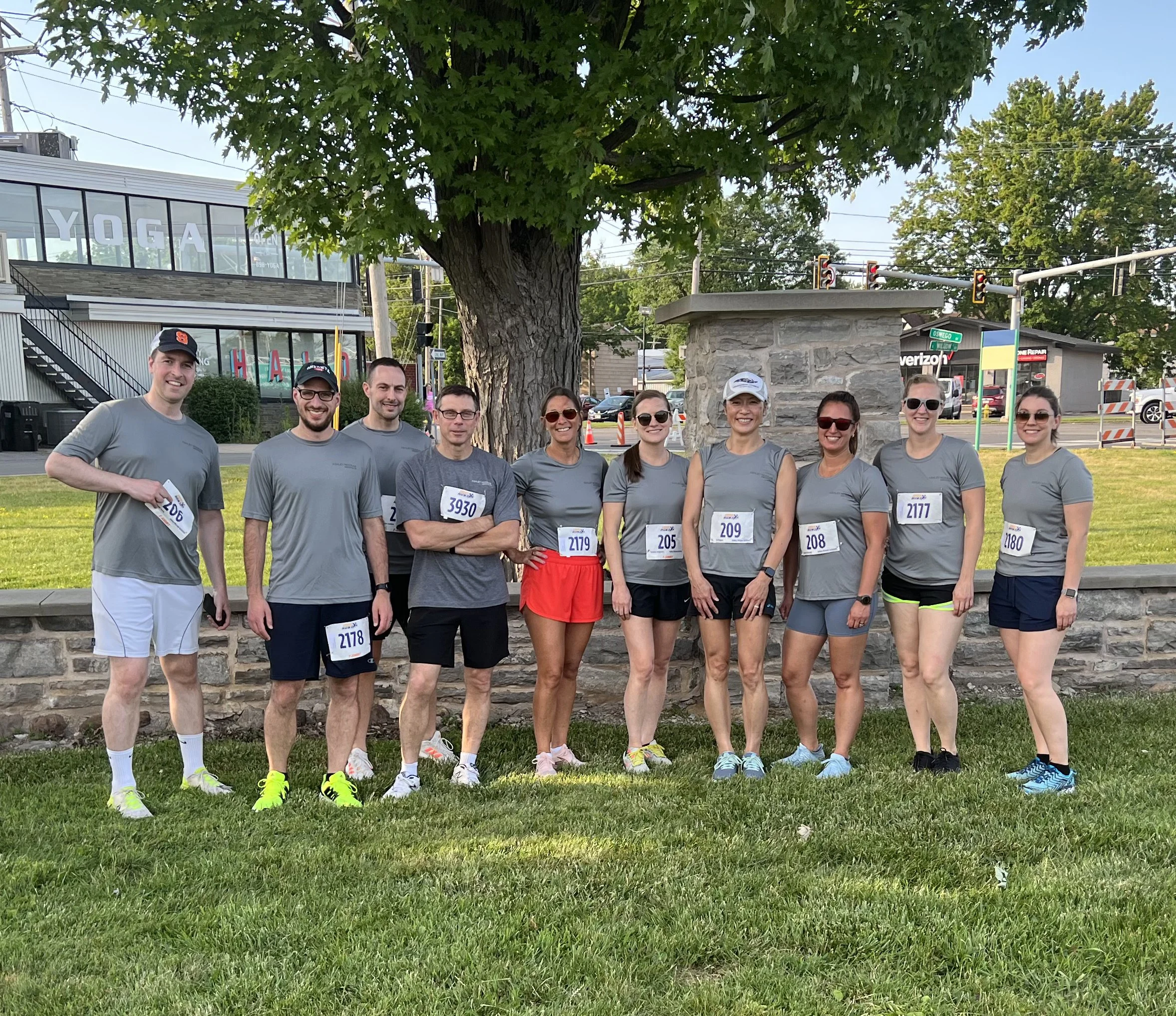 Ashley McGraw Team Participates in the Syracuse Workforce Run