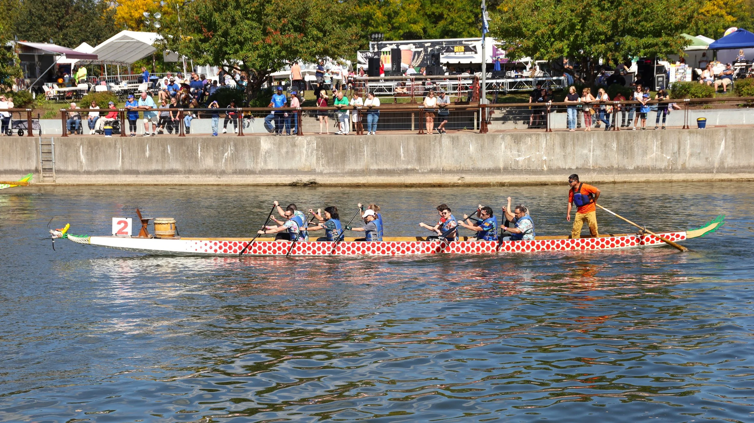 Ashley McGraw Architects Competes in the Syracuse Inner Harbor Fest Dragon Boat Races