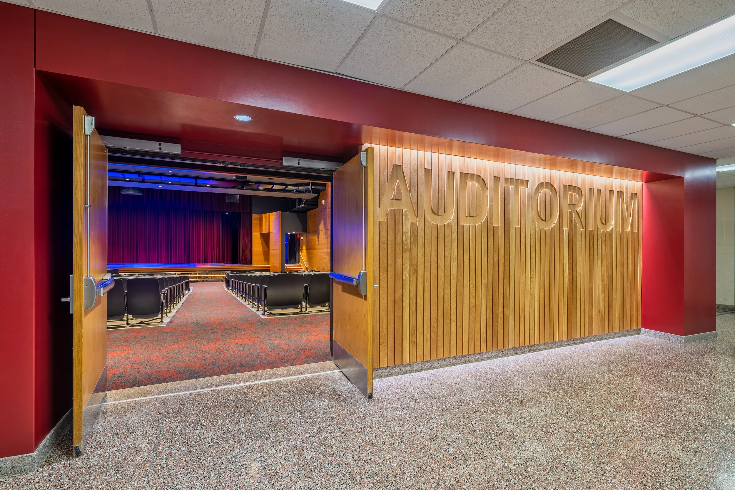 HIGH SCHOOL AUDITORIUM RENOVATION<strong>Sherburne-Earlville Central School District </strong>