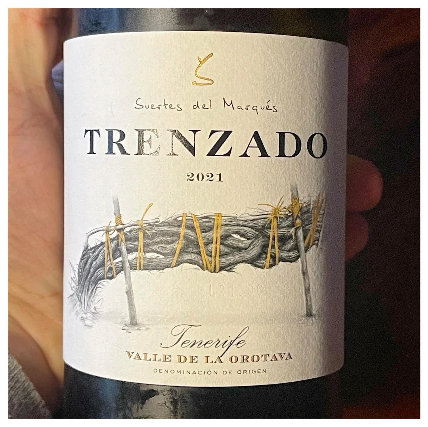 Trenzado 2021, list&aacute;n blanco del Valle de La Orotava, Tenerife, de Suertes del Marqu&eacute;s

#wine #vino #vinoblanco #gastronomia #tenerife #laorotava #lalaguna