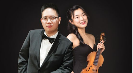 Pianist Alexander Yau and Violinist Ye Jin Min