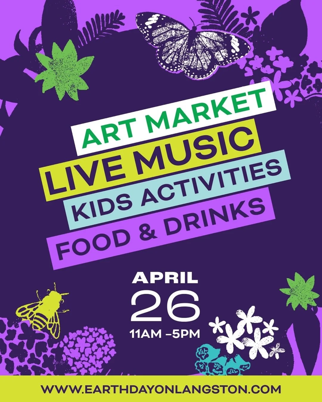 @palomavintagedesigns will be there, along with one of our other favorite sustainable artists, @jdashdesign! Next Sunday!

Repost from @earthdayonlangston
&bull;
On Sunday, April 26th, Lee Heights Shops turns into a full-on Earth Day block party! 🌎?