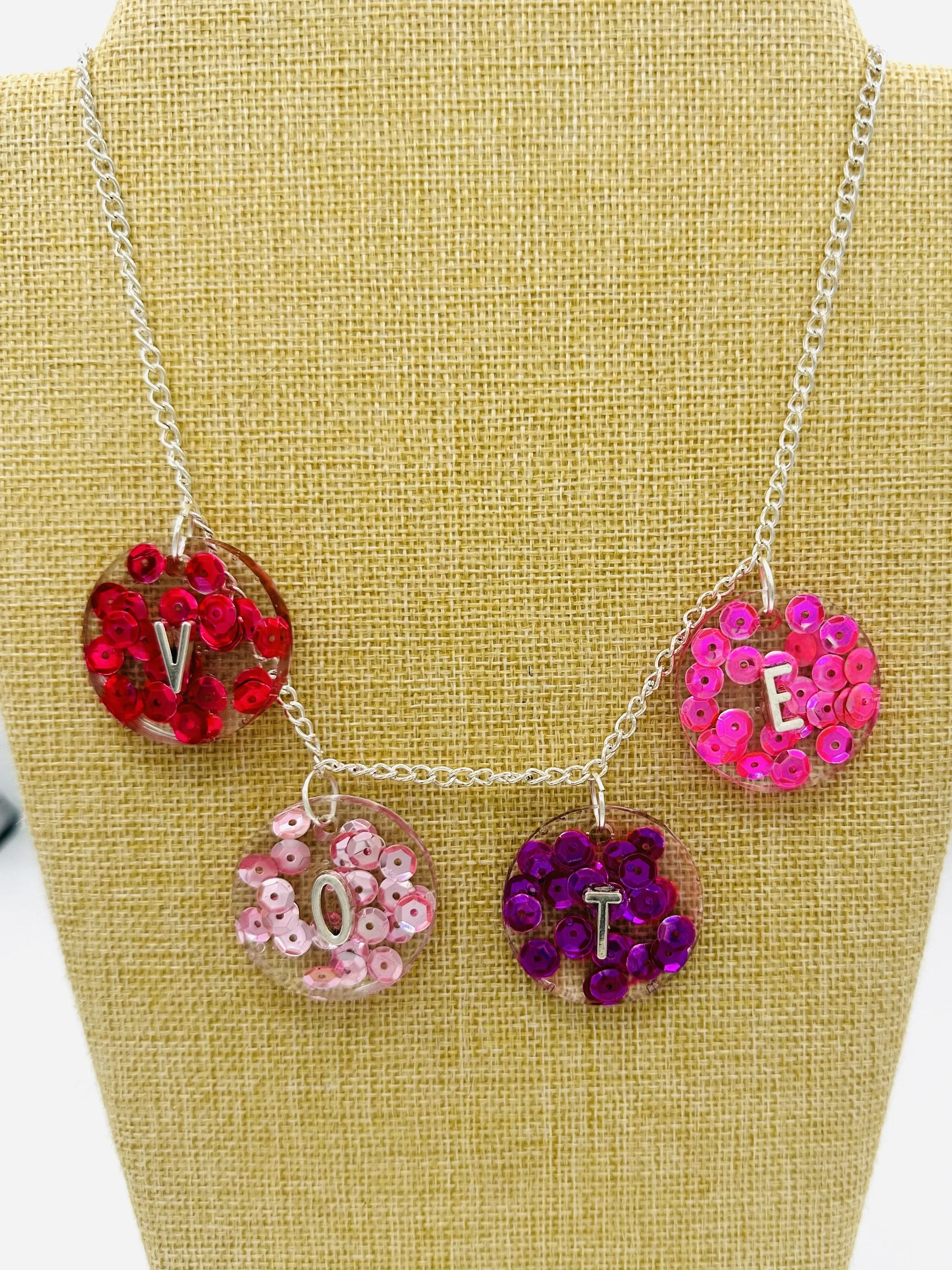 Vote Necklace