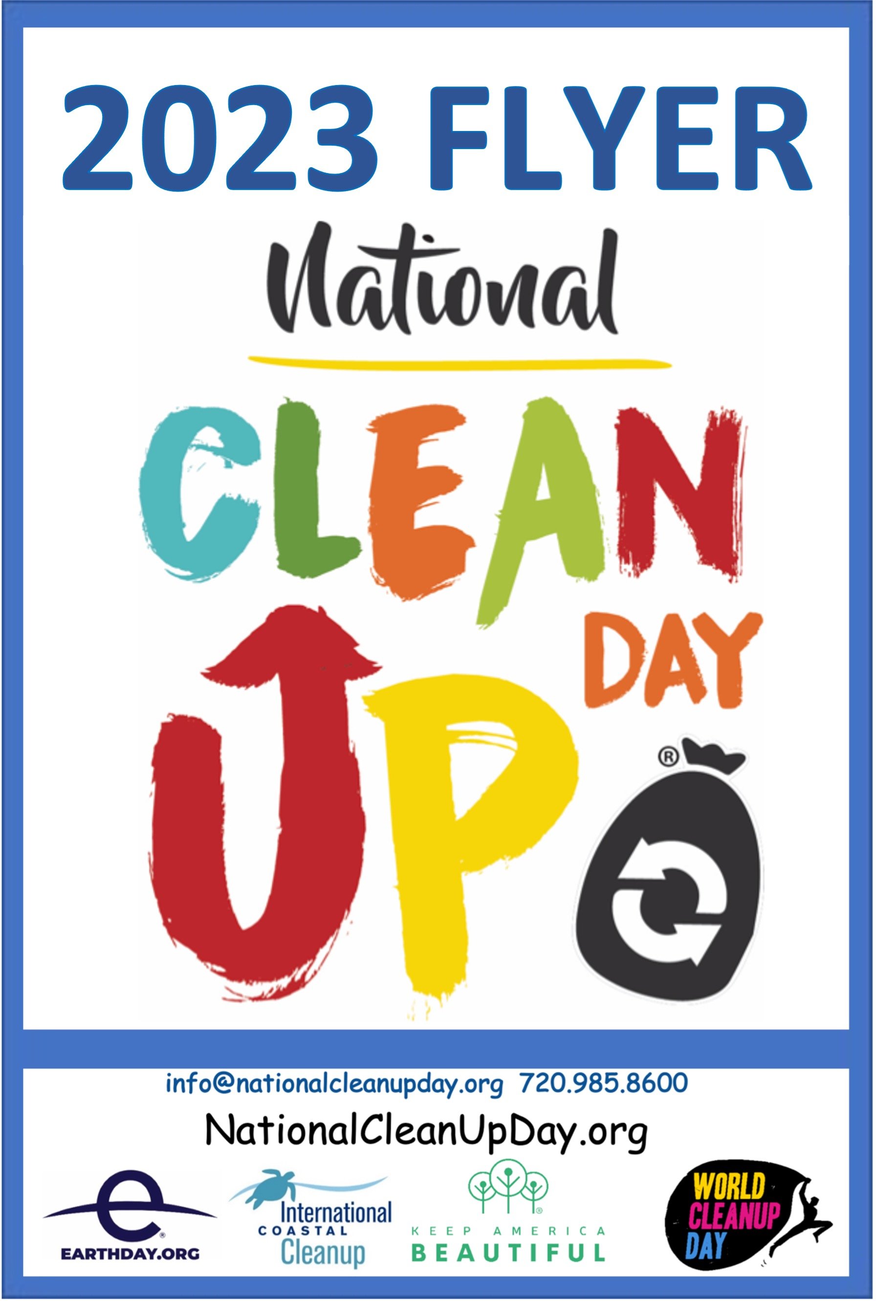 National CleanUp Day Flyer TEMPLATE with Blue Background for Squarespace Downloadable Flyer.jpg