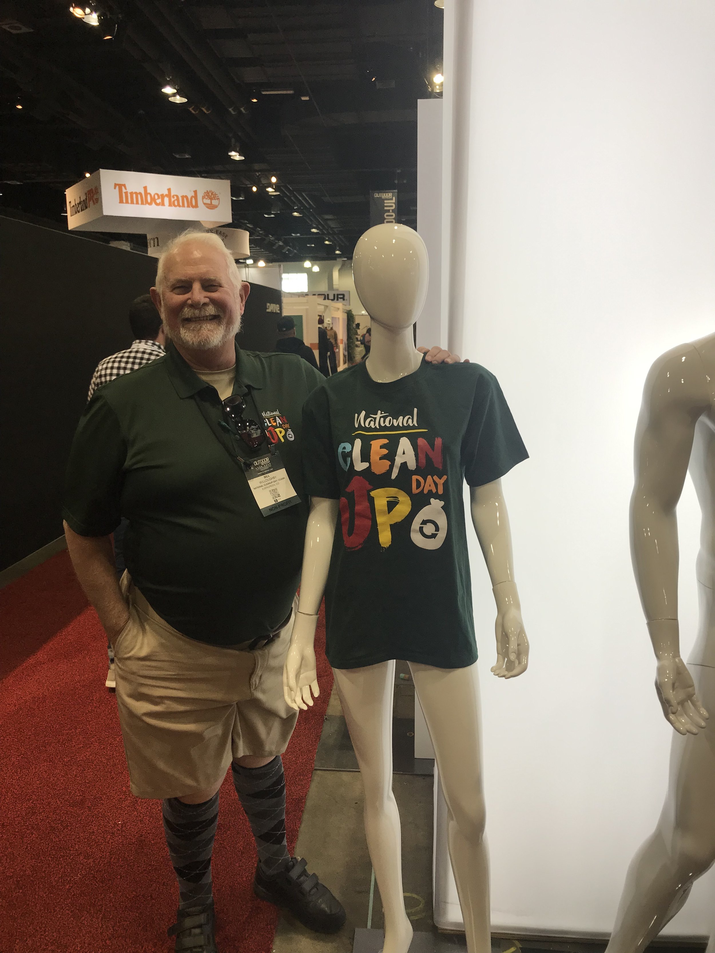 Bill at Trade Show 2019