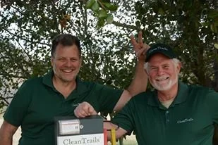 Steve and Bill Iron Mountain Trailhead by Rafael.JPG