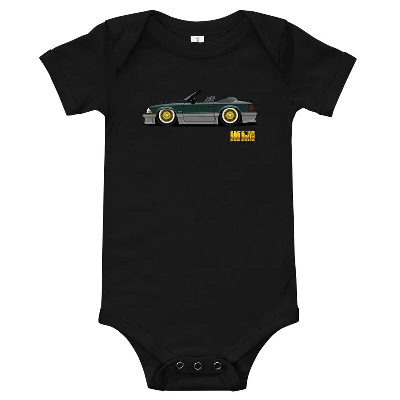 mustang onesie